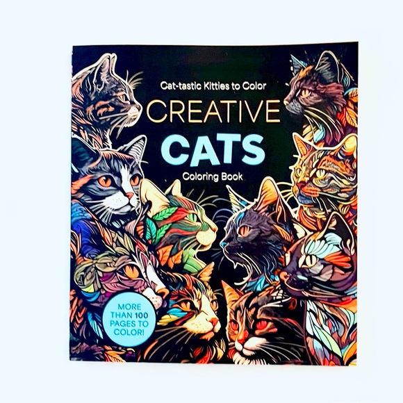 Creative Cats Coloring Book - Picture 1 of 9